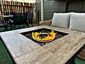 King Bed • Cozy Movie Night, Fire Pit + 75” TV - Image 2