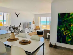 Beach front Designap. w. Pool next to 5 * Hotel Ra - Image 2