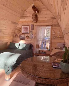 Moose & Merlin Glamping Cabin - Image 2