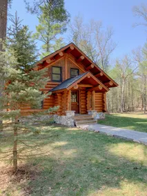 Log Cabin with amazing view of the Pere Marquette - Image 2