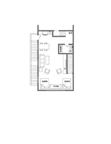 Spacious loft - 24hour self check in - Image 2