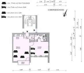 Am Alsterpark: 65 sqm to feel good with underground parking - Image 2