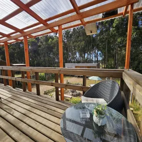 Beautiful rustic cabin steps from Playa Caucau - Image 3