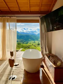 Girassol Cabin with amazing views and heated pool - Image 4