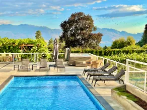 Year-Round Heated Pool, Hot Tub, Private Vineyard, Lake Views - Image 3