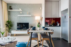 Arcoris Mont Kiara next 163plaza 1-4Pax one plus one Bedroom - Image 3