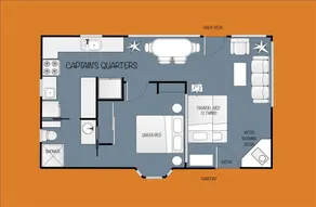 Captain's Quarters - A waterfront hideaway. - Image 4