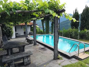 Villa with pool, view of Lake Lugano LEAR-4339 - Image 5