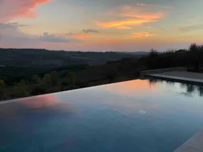 Unique view of the Tuscan countryside with swimming pool - Image 2