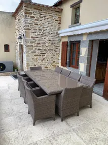 Townhouse heated pool sleep 12 Bussiere Poitevine - Image 3
