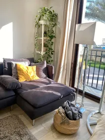 Lusail Doha Qatar Love Bedroom with living room - Image 4