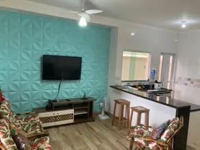 House in Peruíbe, swimming pool and barbecue area. - Image 4