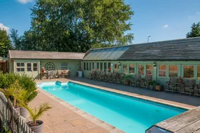 Beautiful cabin near Bath with heated swimming pool sleeps up to 17 people - Image 2