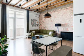 Soak up the Rustic Vibe at a Spacious Abode with a Balcony - Image 3