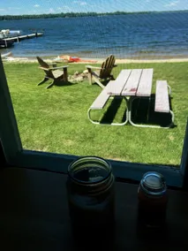 1. Beachfront Deer #1 w/Campfire - Image 3
