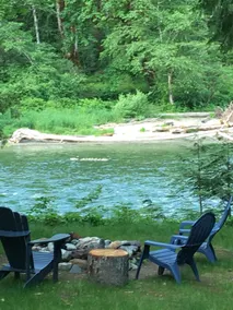 Log Cabin Hot Tub River Frontage Skiing Secluded - Image 5