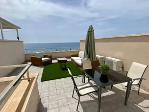 Candela terrace and pool, Family Apartment 1 - Image 3