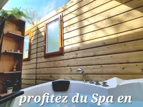 Romantic chalet/private spa, relaxation & nature for 2 - Image 4