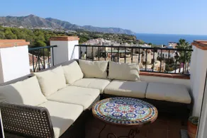 Apartamento en Nerja cerca de la playa de Burriana, piscina, gran terraza, vista panorámica al mar - Image 4