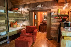 The Fishing Creek Cabin at Four Fillies Lodge w/ Hot Tub - Image 5