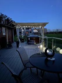 Log Cabin with Hot Tub Large Patio Near Cork city - Image 2