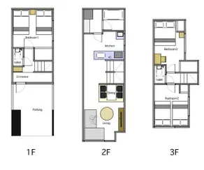 [8 mins walk from Sangenjaya Station] Unlimited Netflix/Detached house/3 bedrooms/5 beds • 1 sofa bed - Image 3