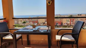 180-degree panorama of the sea and city - Image 2