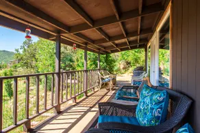 Hillside Cabin w/ wrap around porch w/ mtn views - Image 2