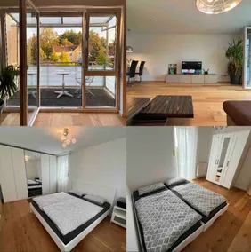 Beautiful & bright 3-room apartment with underground parking & balcony - Image 2