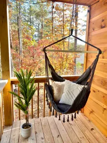Boho Mountain Cabin Retreat w/ Firepit & Sauna - Image 3