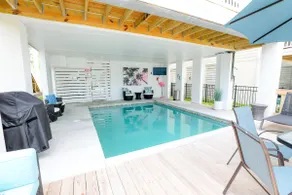 Ny 6 sovrum Beach House, däck, uppvärmd pool, hiss, sovplatser för 22 gäster - Image 4