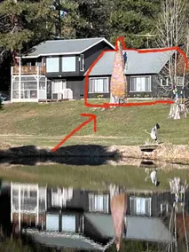 Romantic Riverfront Scandinavian Cabin. VIEWS & AC - Image 2