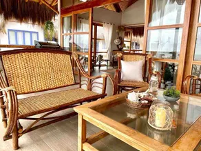 CASA LUNA beach house, beachfront with A/C - Image 4