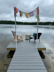 Onset beach, Cape code , Blackmore pond, private waterfront cottage - Image 4