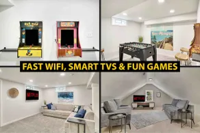 5-Min Walk to Beach + Sleeps 14 + Fast Wi-Fi! - Image 3
