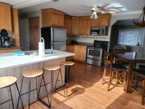 Cheboygan river house. Hot Tub. Deck with gazebo. - Image 4