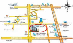 5-6bed 2BR 37FL Puri Orchard,fast acces to airport - Image 4