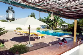 Sunny villa with a pool and garden - Image 2