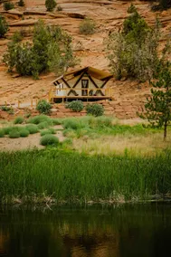 Cave Lakes Canvas Cabin Deluxe Suite #3 (Sleeps 6) - Image 2