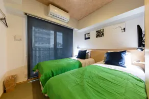 [Cai Sai] Tawaramachi Sta.2min/4PAX/1DK/4 single-beds - Image 2