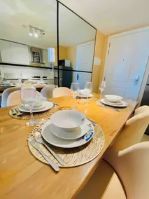 1BR-MonteCarloBliss by The Bali Corner at Azure North, 25th Floor, Full view of Beach Resort Amenities - Image 4