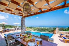 Traditional Villa Kantifes with Private Pool and BBQ area - Image 2