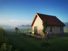 3. Summer cottage surrounded by greenery, Rewal commune - Image 2