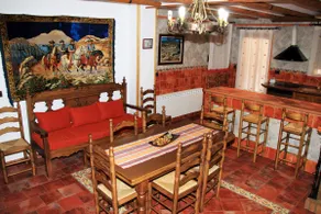 House with a large outdoor patio and barbecue - Image 3