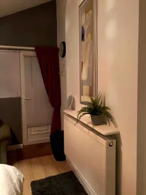 Funky private bedroom with own en suite and entry. - Image 5