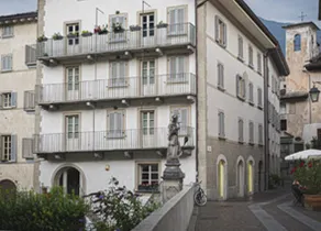 A loggia and the Mera River in the historic center. - Image 2