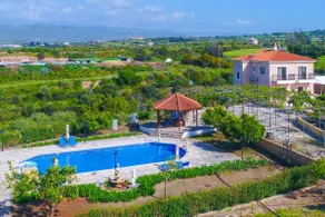 Villa Athina Finiki: Privater Pool und Garten, Klimaanlage, Wi-Fi, Meerblick - Image 3