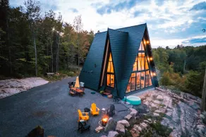 Private Waterfront Timber A-Frame • Hot Tub•2 Acre - Image 2