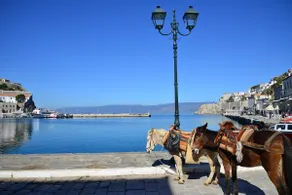 Hydra town, Relaxing patio Panoramic sea view - Image 5