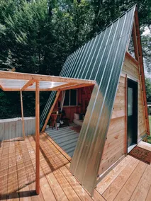 TiNY A-Frame - w/ Mtn Views & Creek- FireFly MTN! - Image 3